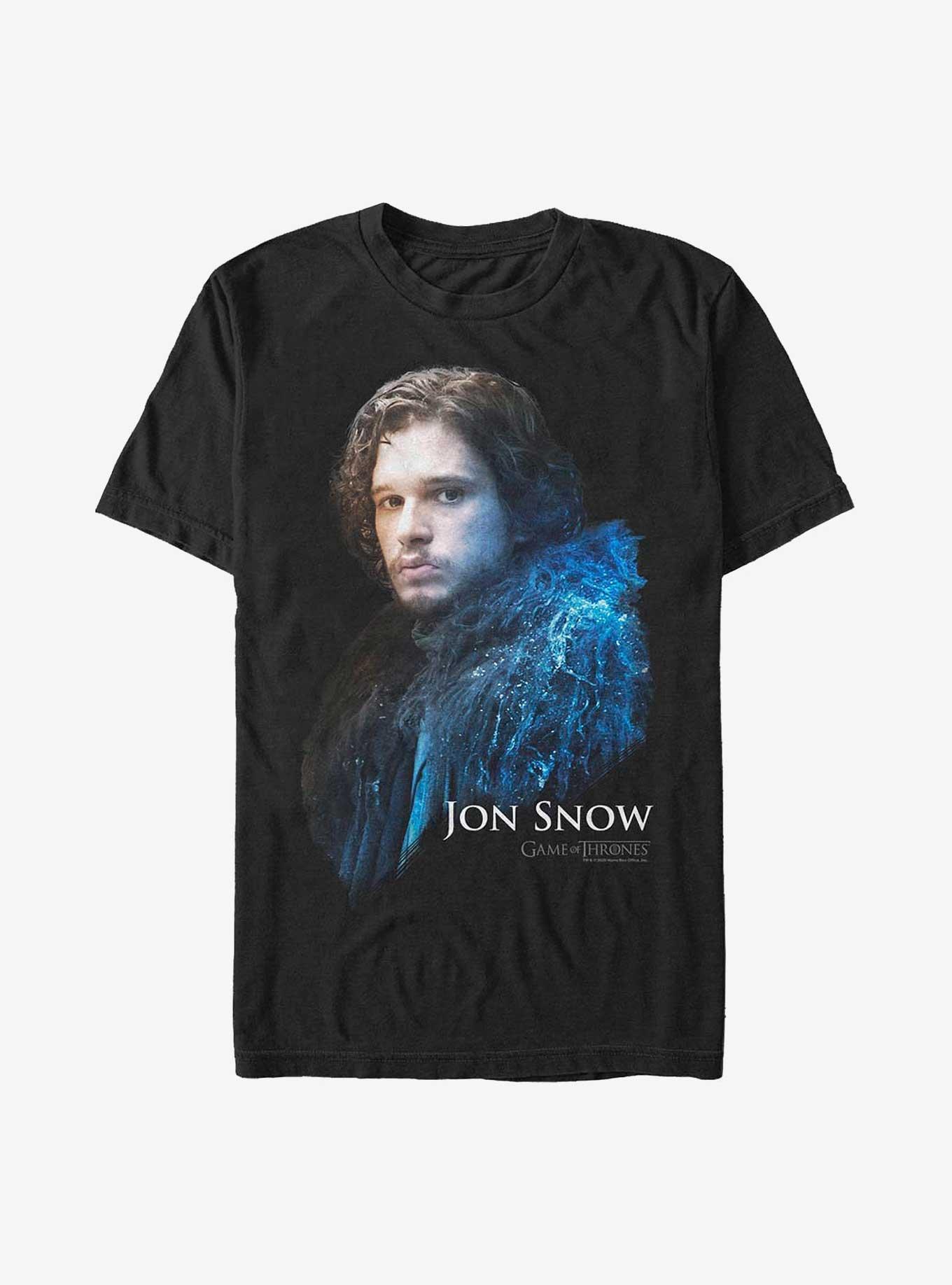Game Of Thrones Jon Snow T-Shirt, BLACK, hi-res