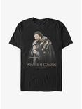 Plus Size Game Of Thrones Ned Stark Brace Winter Is Coming T-Shirt, BLACK, hi-res