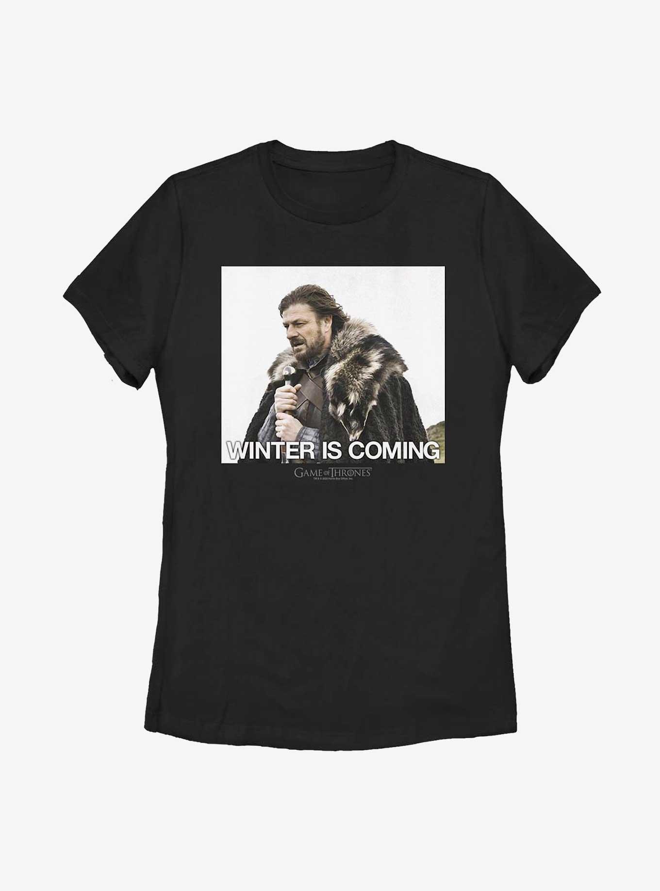 Game Of Thrones Winter Is Coming Ned Stark Womens T-Shirt, , hi-res