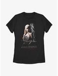 Game Of Thrones Daenerys Gentle Heart Womens T-Shirt, BLACK, hi-res