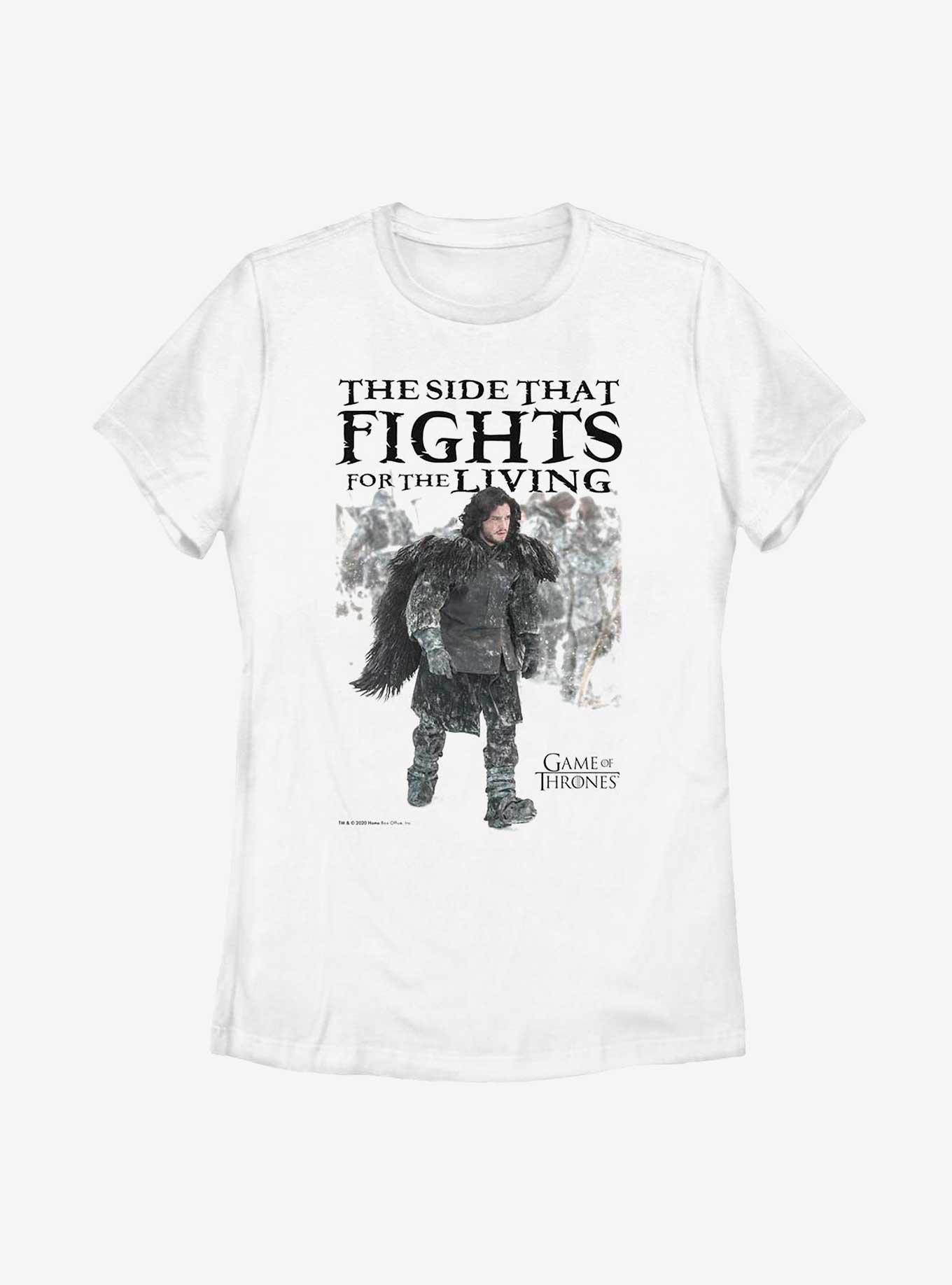 Game Of Thrones Fights For The Living Womens T-Shirt, , hi-res