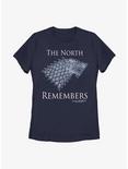 Game Of Thrones The North Remembers Womens T-Shirt, NAVY, hi-res
