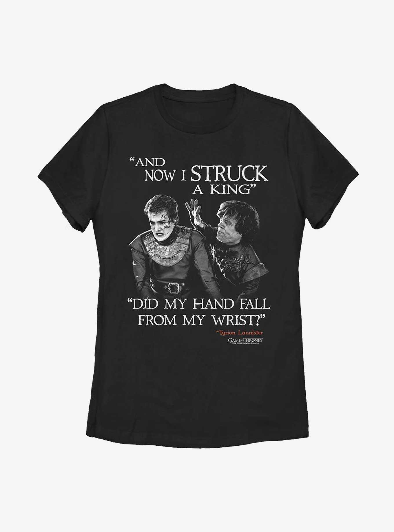 Game Of Thrones Now I Struck A King Womens T-Shirt, , hi-res