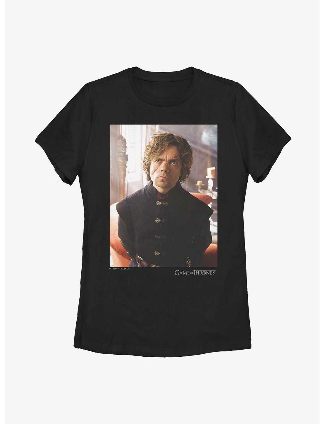 Game Of Thrones Tyrion Lannister Master Of Coin Womens T-Shirt, BLACK, hi-res