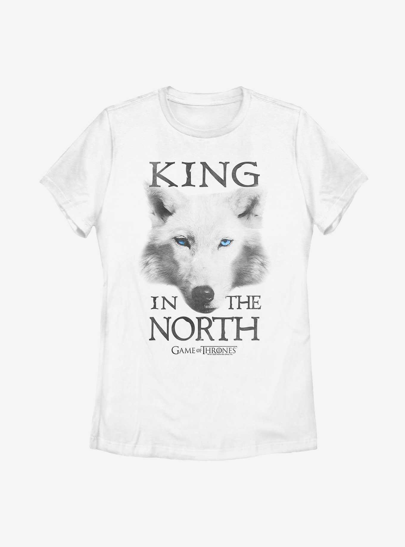 Game Of Thrones King In The North Womens T-Shirt, , hi-res