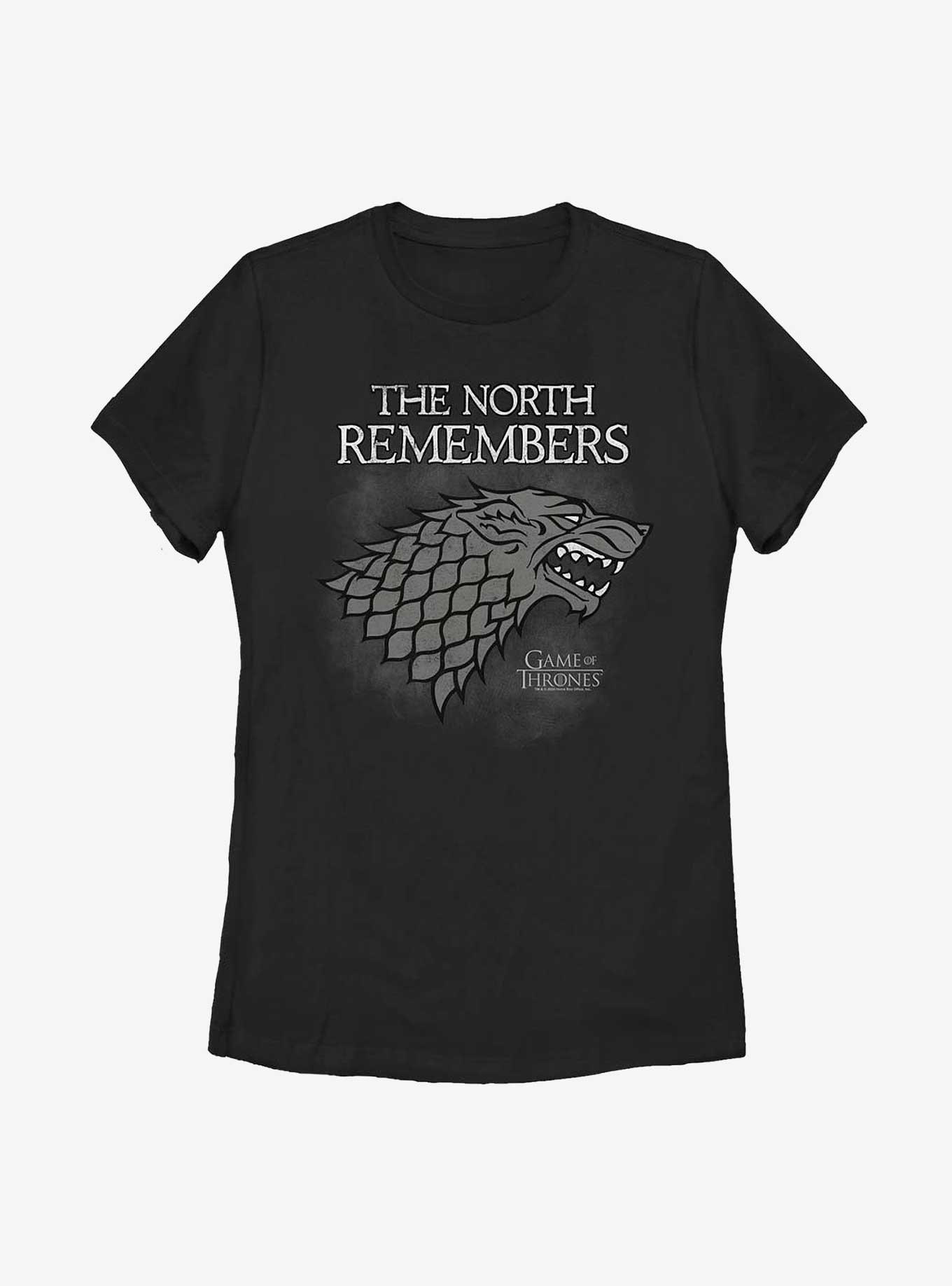 Game Of Thrones House Stark North Remembers Womens T-Shirt, , hi-res