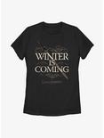 Game Of Thrones Winter Is Coming Sword Womens T-Shirt, BLACK, hi-res