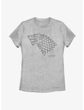 Plus Size Game Of Thrones House Stark Emblem Womens T-Shirt, , hi-res