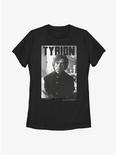 Game Of Thrones Tyrion Lannister Stern Womens T-Shirt, BLACK, hi-res
