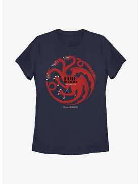Game Of Thrones Targaryen Seal Fire & Blood Womens T-Shirt, , hi-res