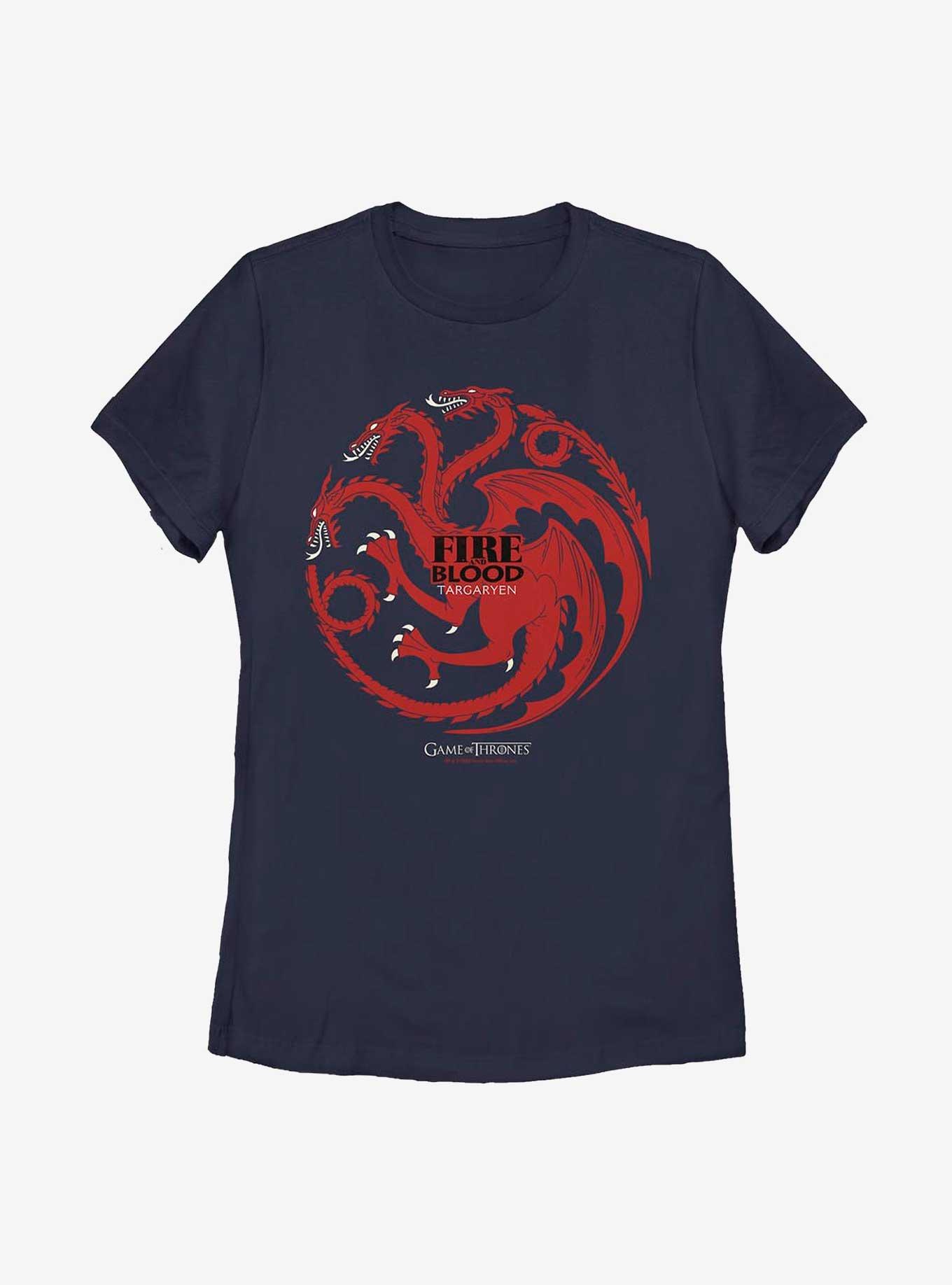 Game Of Thrones Targaryen Seal Fire & Blood Womens T-Shirt, , hi-res