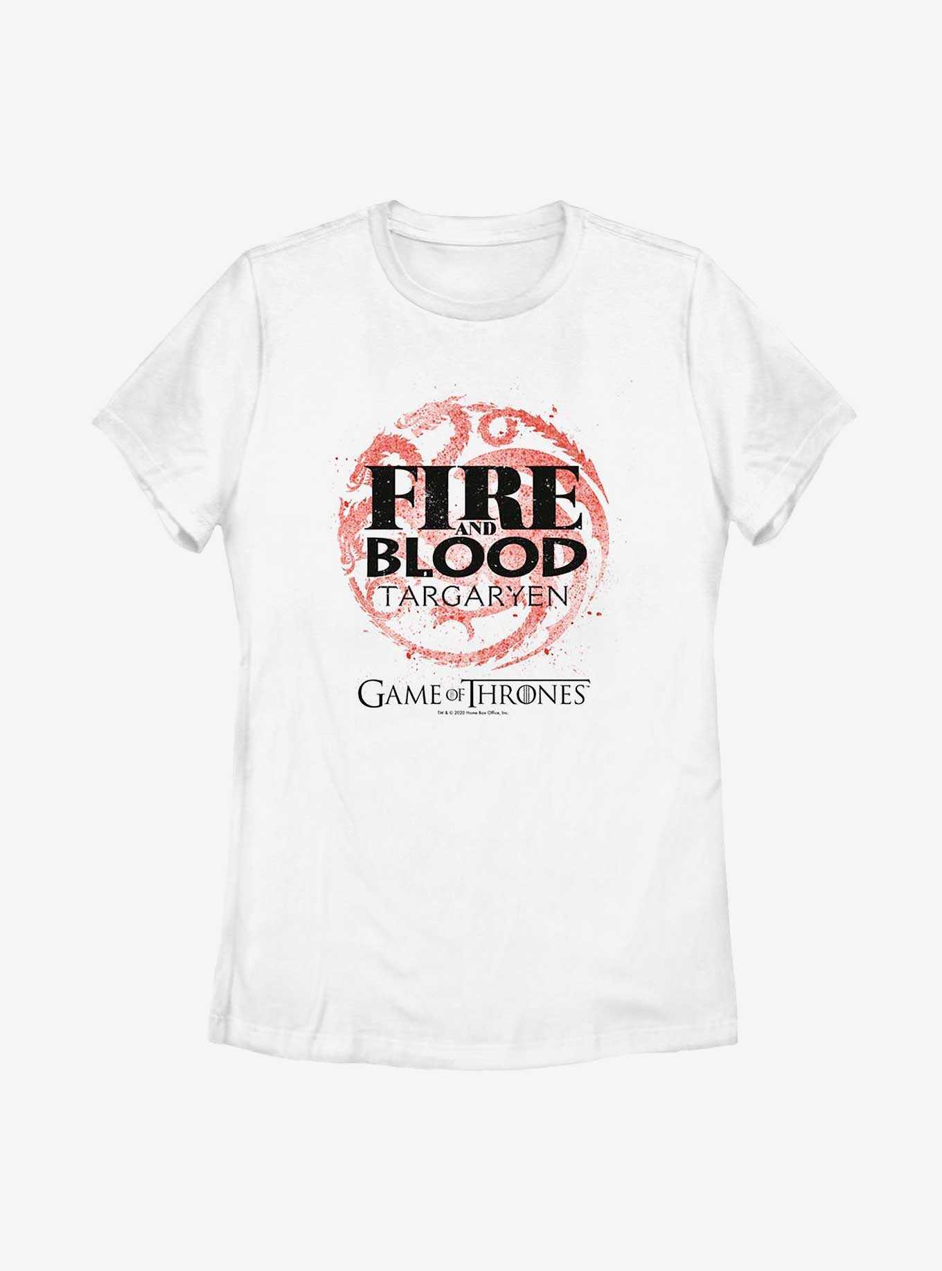 Game Of Thrones Fire & Blood Targaryen Spray Womens T-Shirt, , hi-res