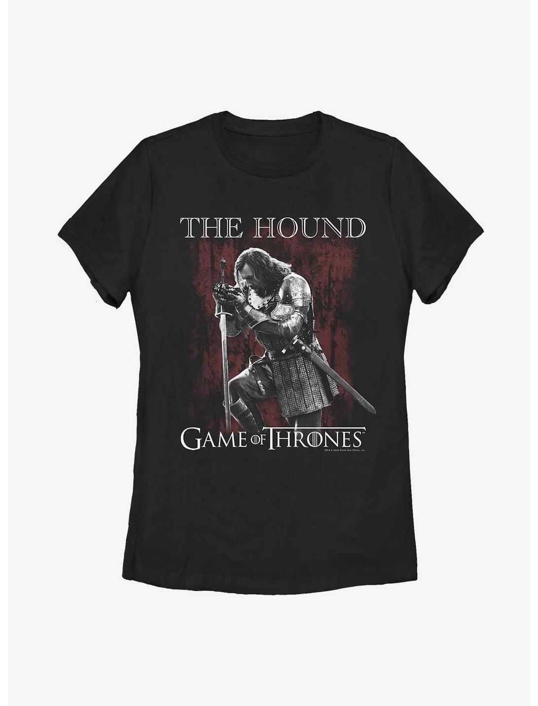 Game Of Thrones The Hound Womens T-Shirt, BLACK, hi-res