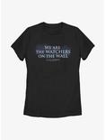Game Of Thrones Watchers On The Wall Womens T-Shirt, BLACK, hi-res