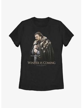 Game Of Thrones Ned Stark Brace Winter Is Coming Womens T-Shirt, , hi-res