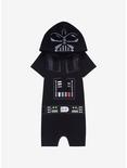 Star Wars Darth Vader's Armor Infant One-Piece - BoxLunch Exclusive, BLACK, hi-res