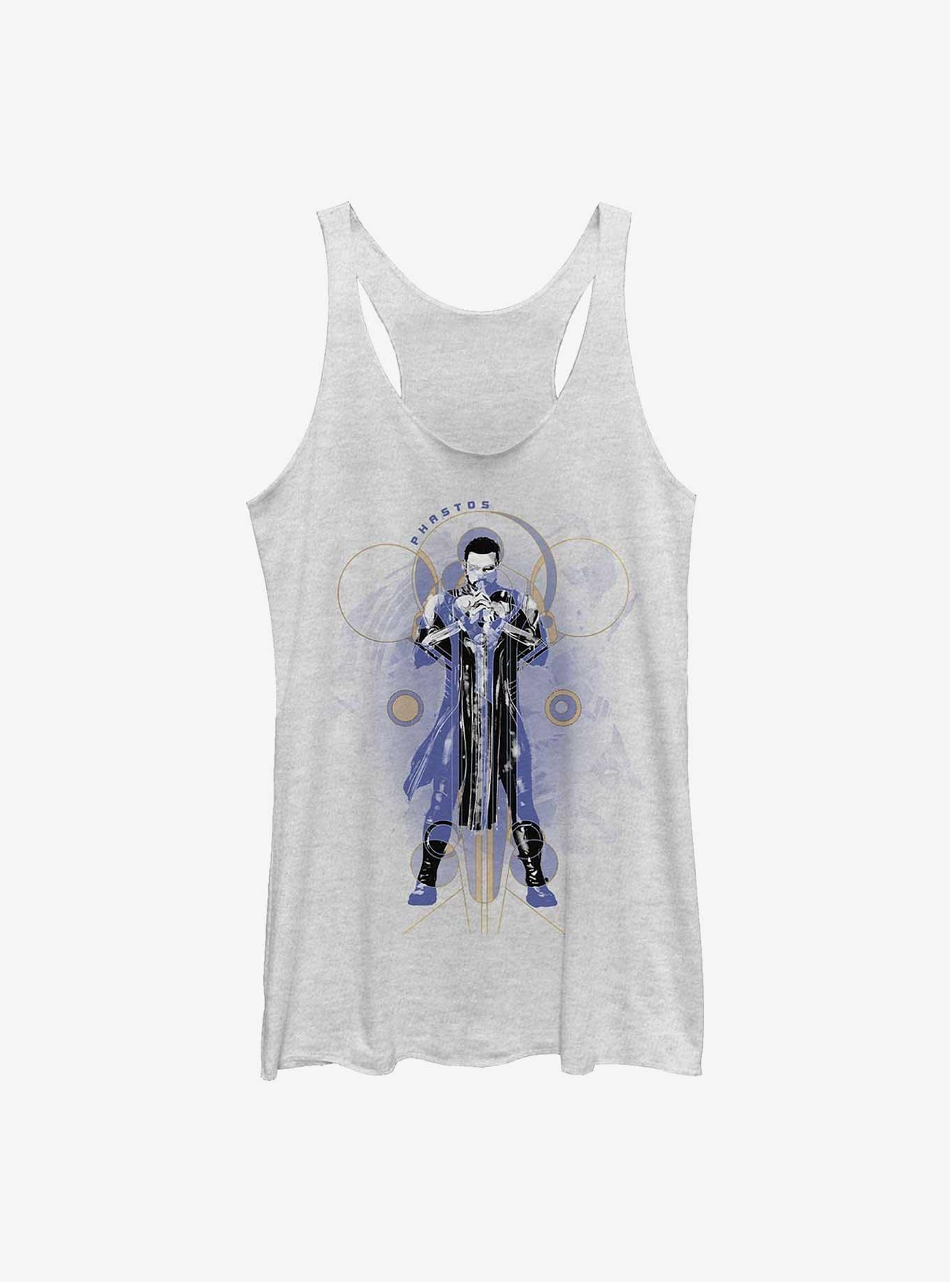 Marvel Eternals Phastos Girls Tank, WHITE HTR, hi-res