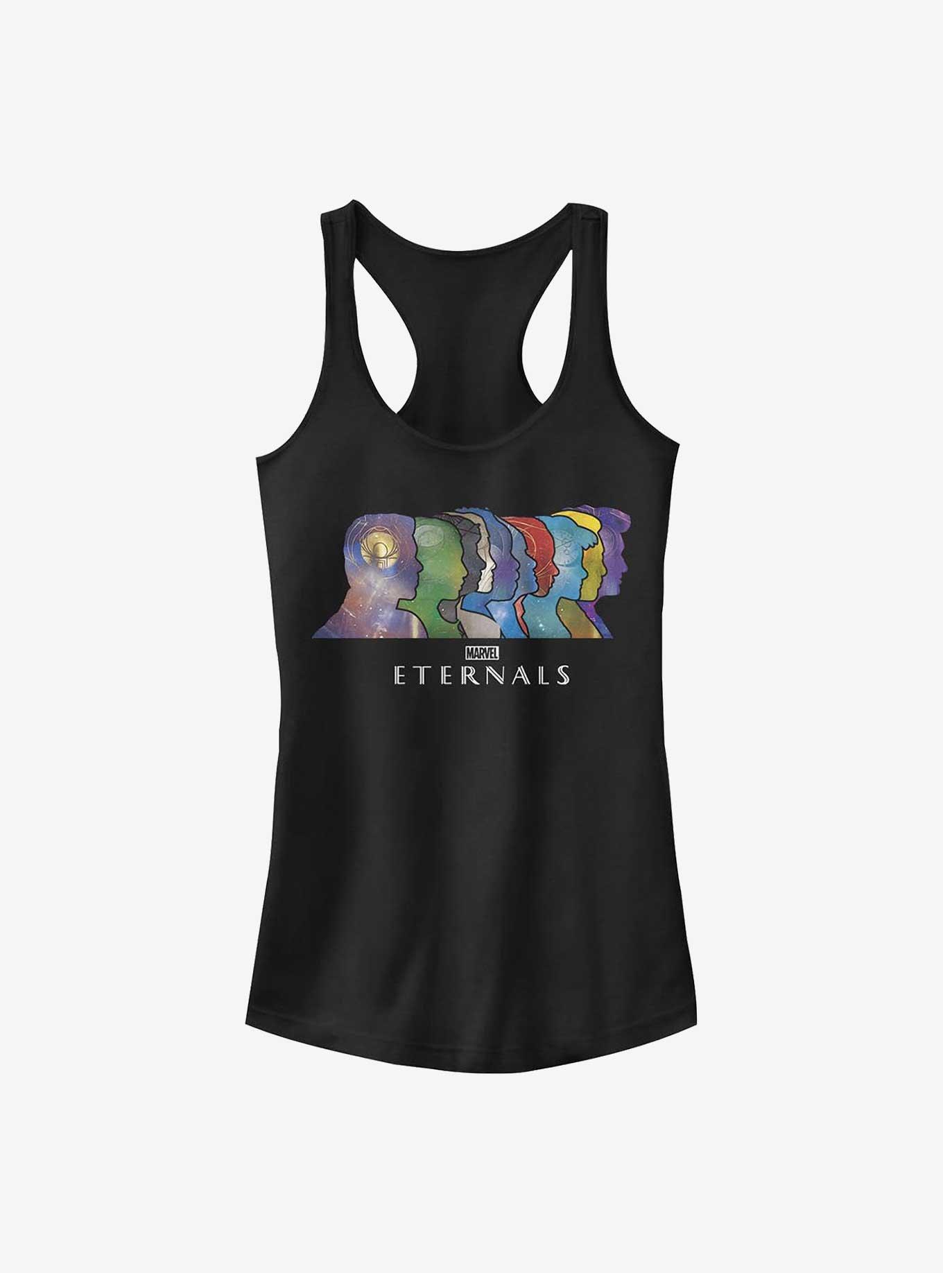 Marvel Eternals Silhouette Heads Girls Tank