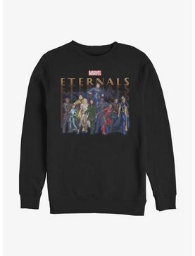 Marvel Eternals Group Repeating Crew Sweatshirt, , hi-res