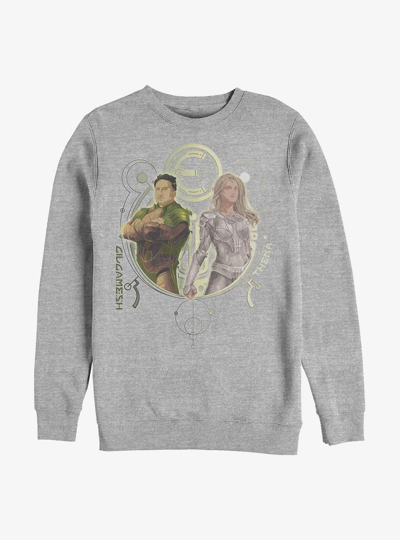 Marvel Eternals Gilgamesh And Thena Duo Crew Sweatshirt, , hi-res