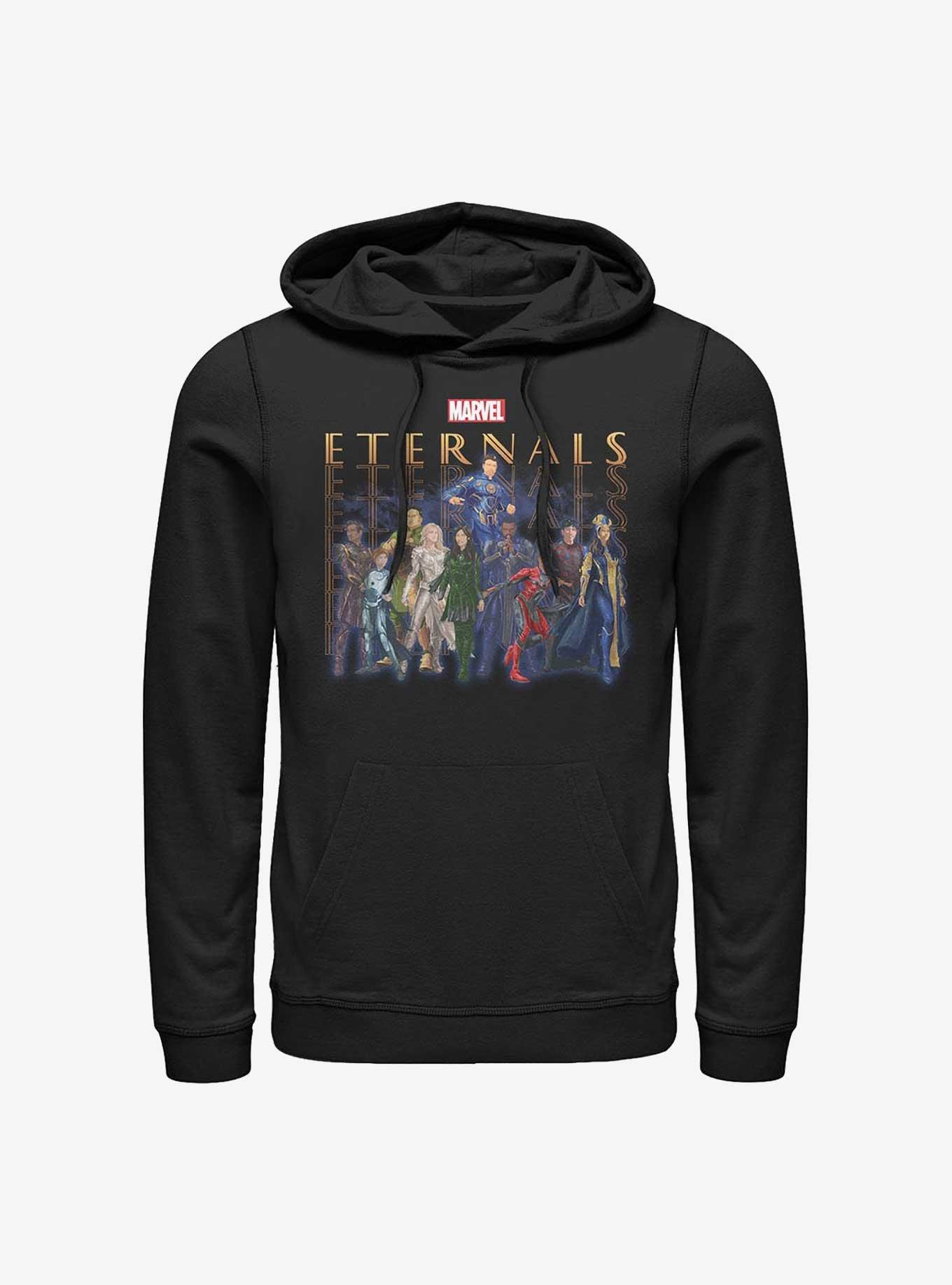 Marvel Eternals Group Repeating Hoodie