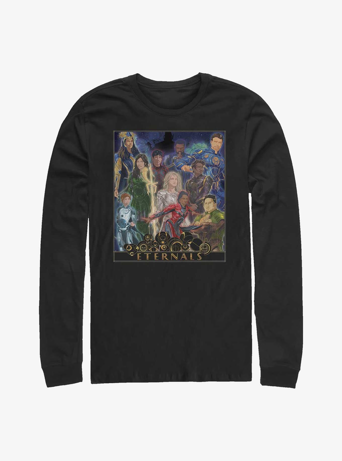 Marvel Eternals Art Frame Poster Long-Sleeve T-Shirt
