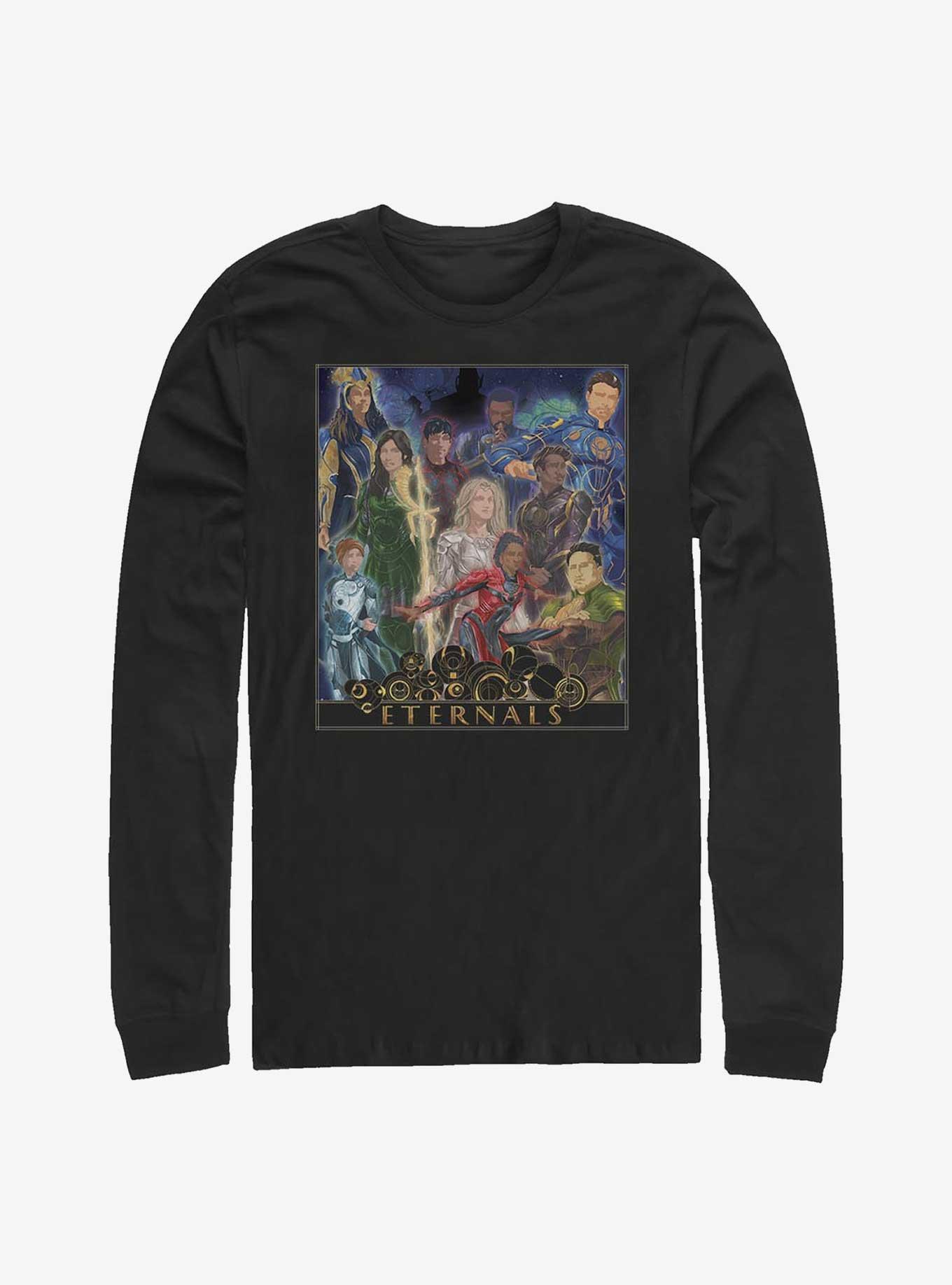 Marvel Eternals Art Frame Poster Long-Sleeve T-Shirt, , hi-res