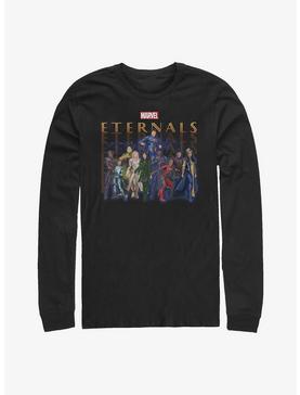 Marvel Eternals Group Repeating Long-Sleeve T-Shirt, , hi-res