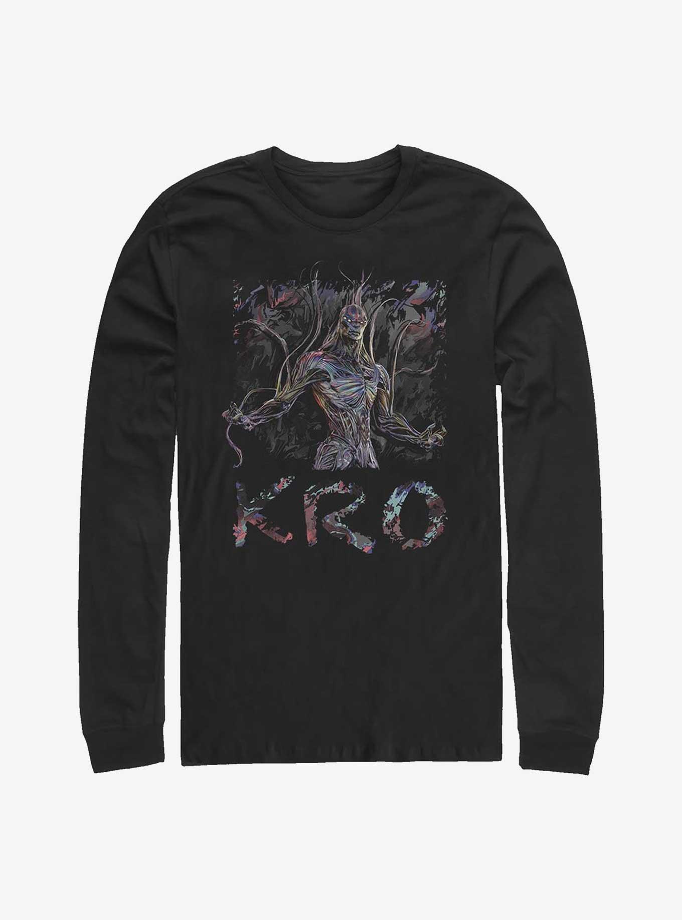 Marvel Eternals Filled Logo Kro Long-Sleeve T-Shirt, , hi-res