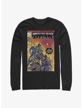 Marvel Eternals Vintage Style Comic Cover Long-Sleeve T-Shirt, , hi-res