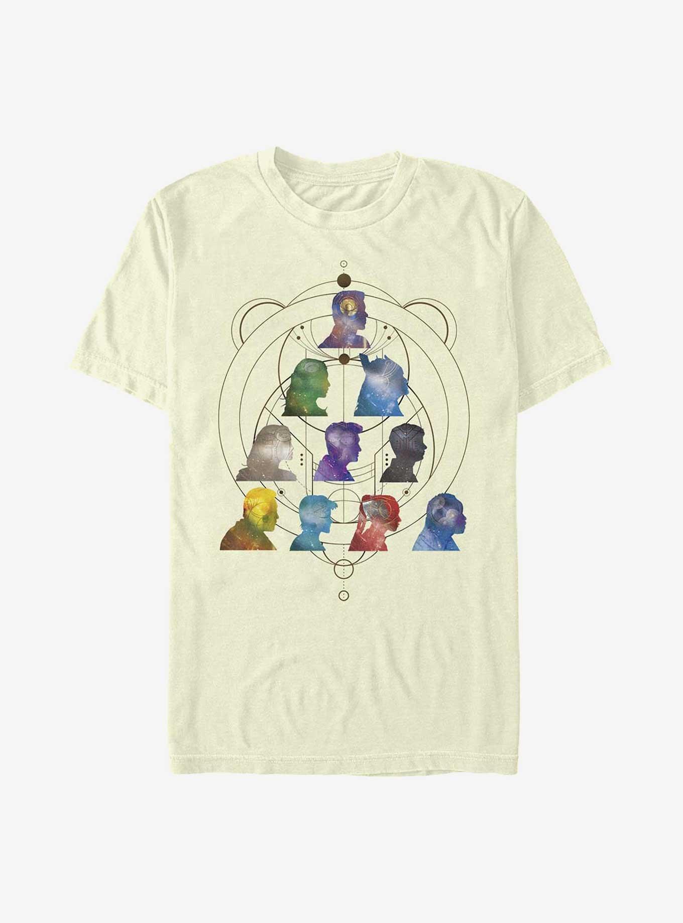 Marvel Eternals Silhouette Heads T-Shirt