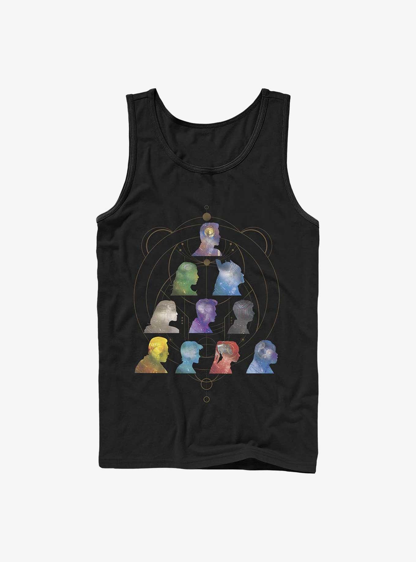 Marvel Eternals Silhouette Galaxy Heads Tank, , hi-res