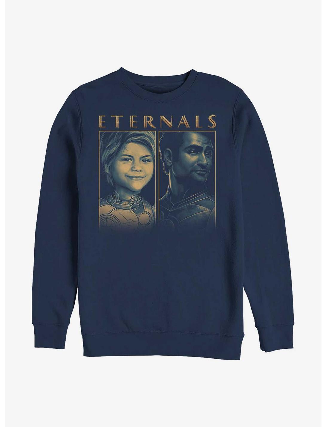 Marvel Eternals Eternal Group Crew Sweatshirt, NAVY, hi-res