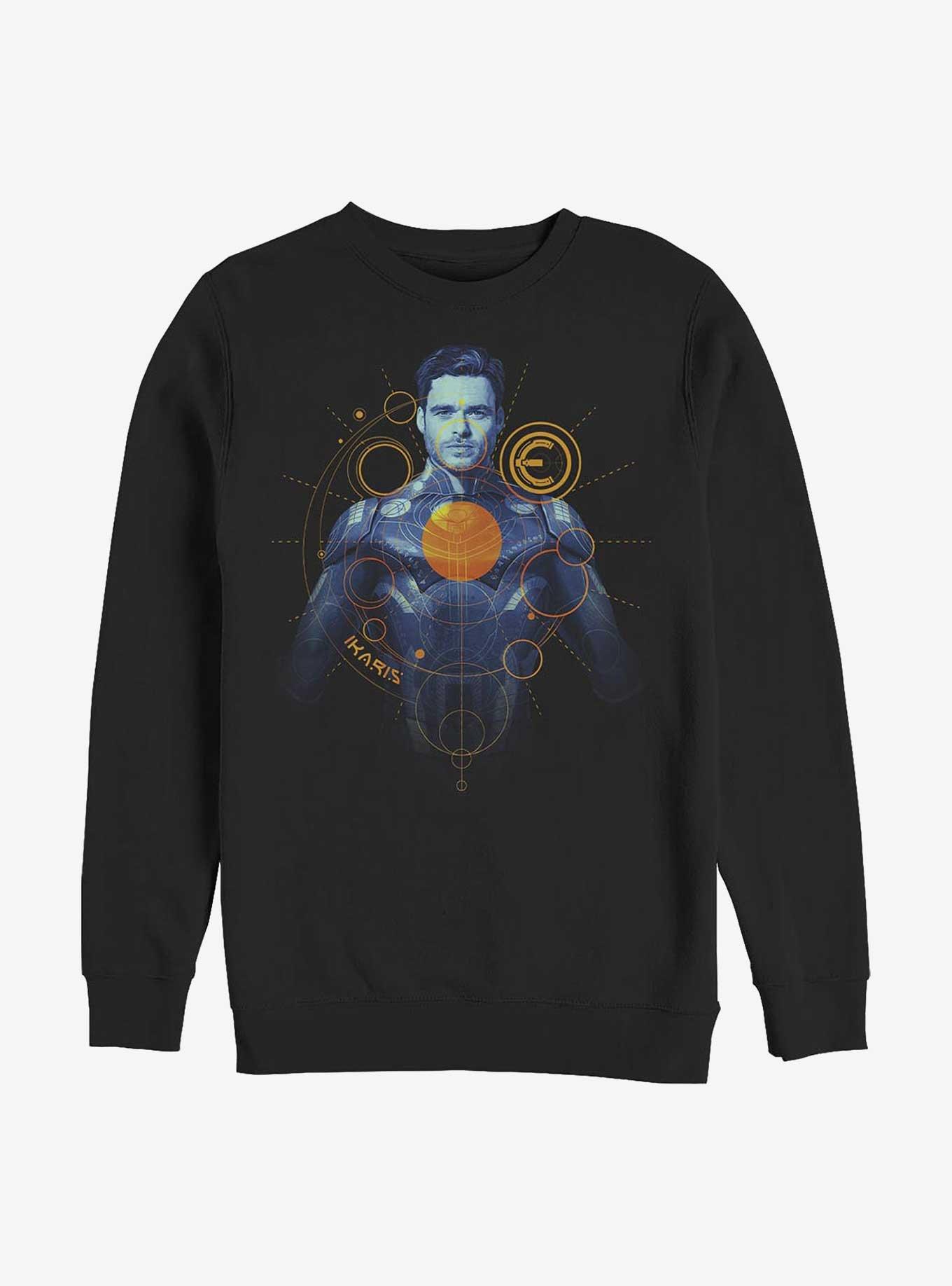 Marvel Eternals Ikaris Crew Sweatshirt, BLACK, hi-res