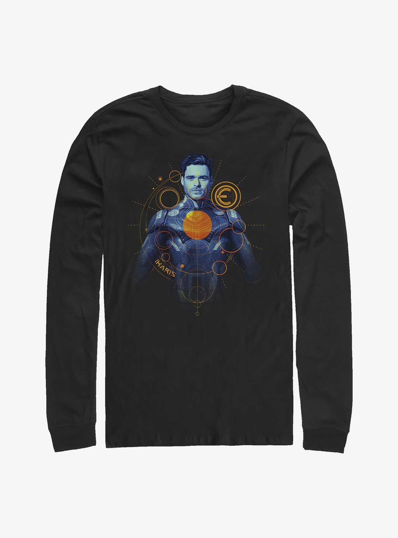 Marvel Eternals Ikaris Long-Sleeve T-Shirt, BLACK, hi-res