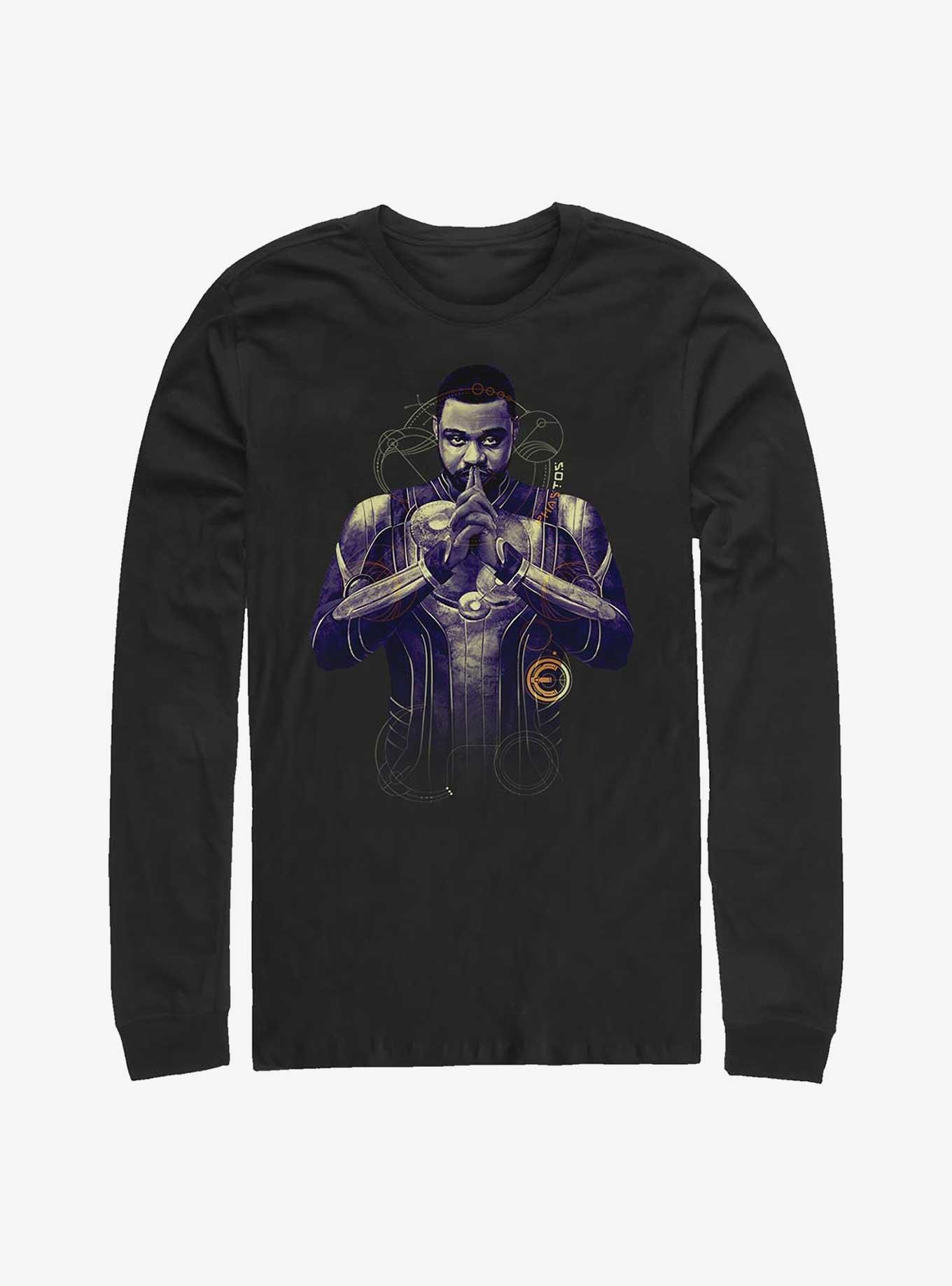 Marvel Eternals Phastos Long-Sleeve T-Shirt, BLACK, hi-res