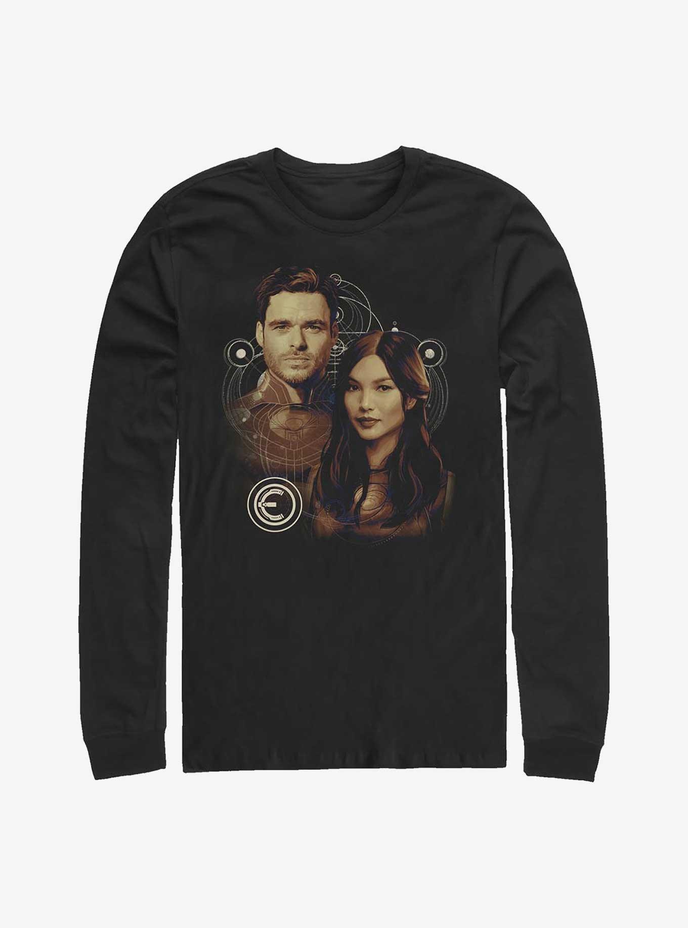 Marvel Eternals Sersi And Ikaris Long-Sleeve T-Shirt, , hi-res