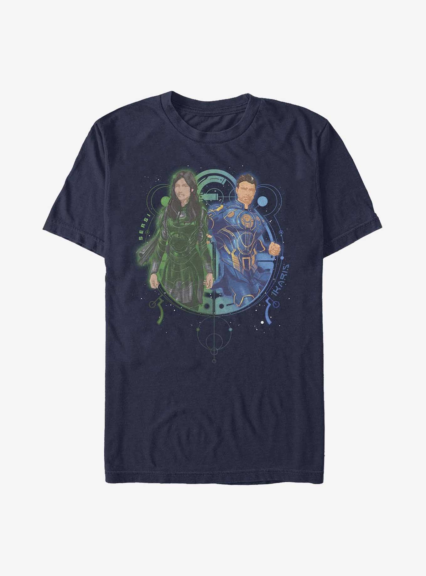 Marvel Eternals Sersi Ikaris Duo T-Shirt, , hi-res