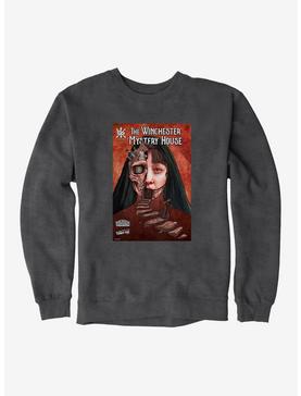 Winchester Mystery House Split House Sweatshirt, CHARCOAL HEATHER, hi-res
