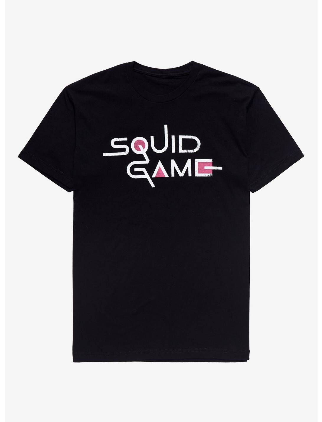 Squid Game Logo T-Shirt, BLACK, hi-res