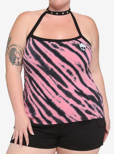 Monster High Clawdeen Girls Halter Tank Top Plus Size | Hot Topic