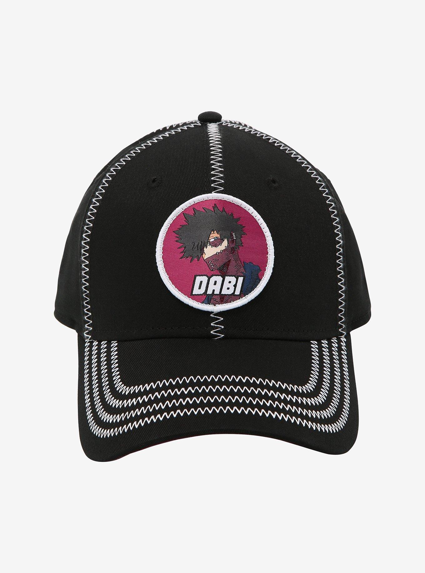 My Hero Academia Dabi Contrast Stitch Snapback Hat Hot Topic