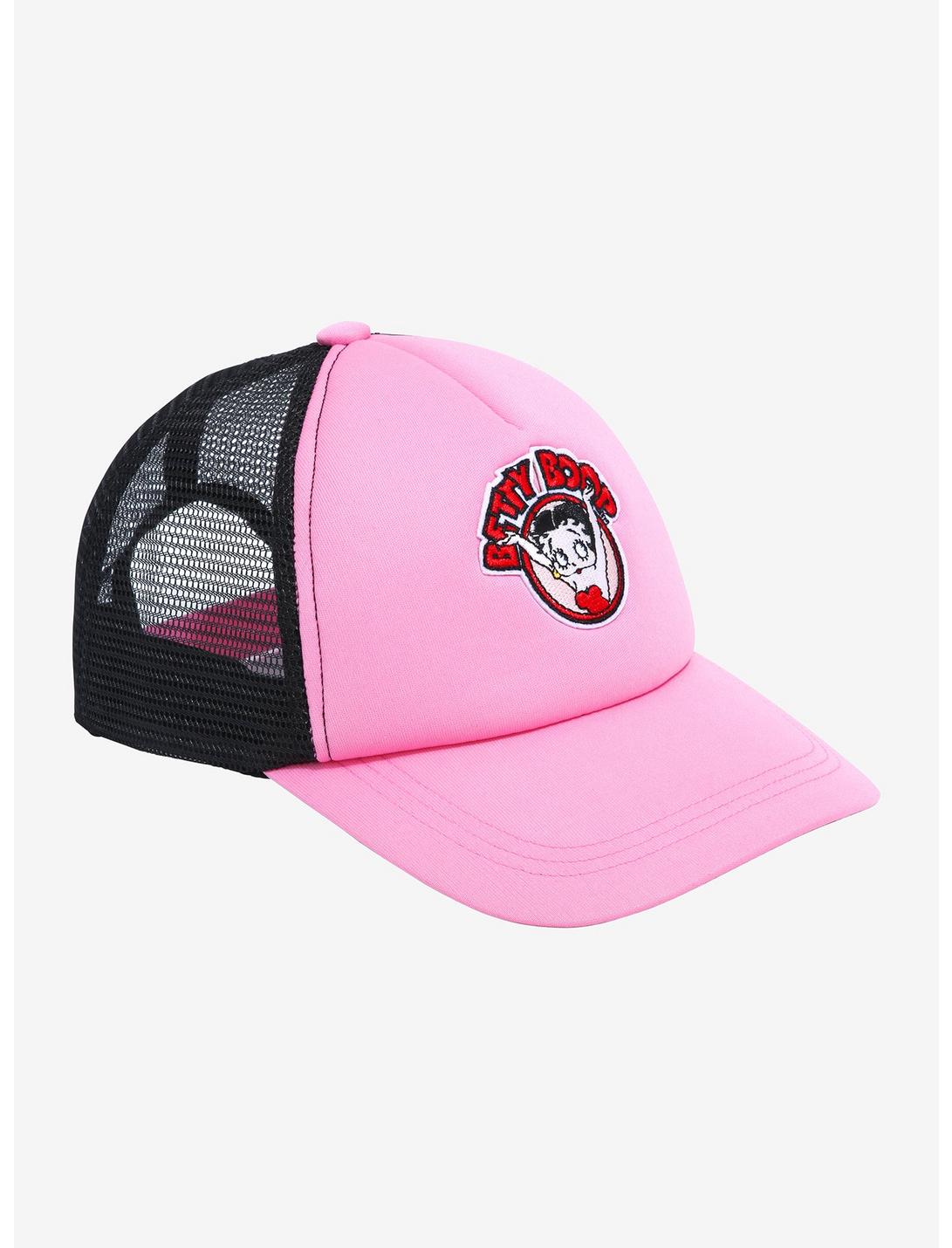 Betty Boop Pink Trucker Hat, , hi-res