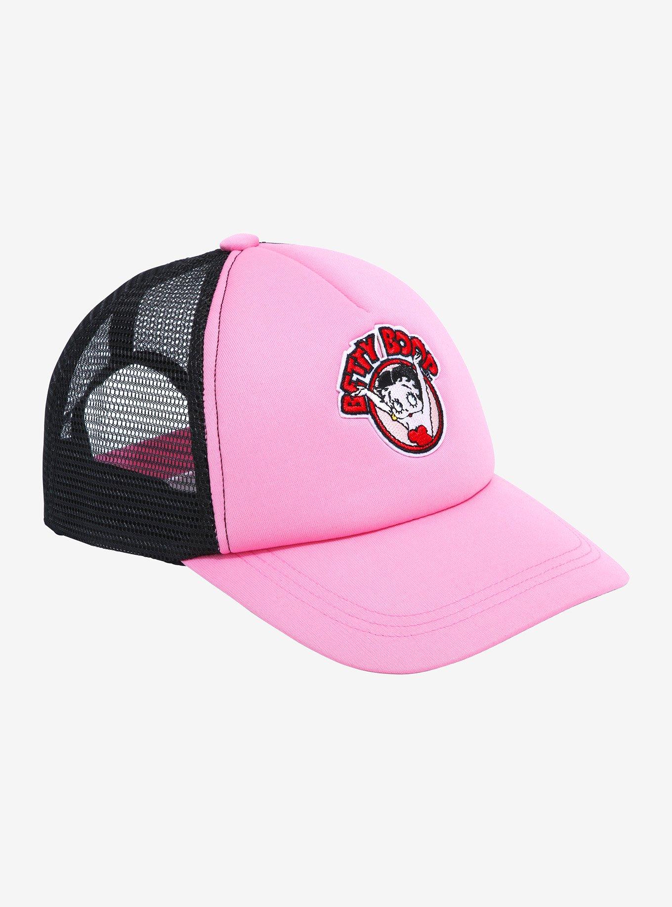Betty Boop Pink Trucker Hat | Hot Topic