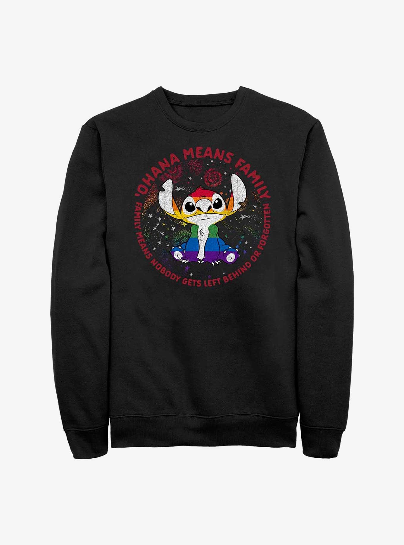 Disney Lilo & Stitch Ohana Pride Sweatshirt, , hi-res