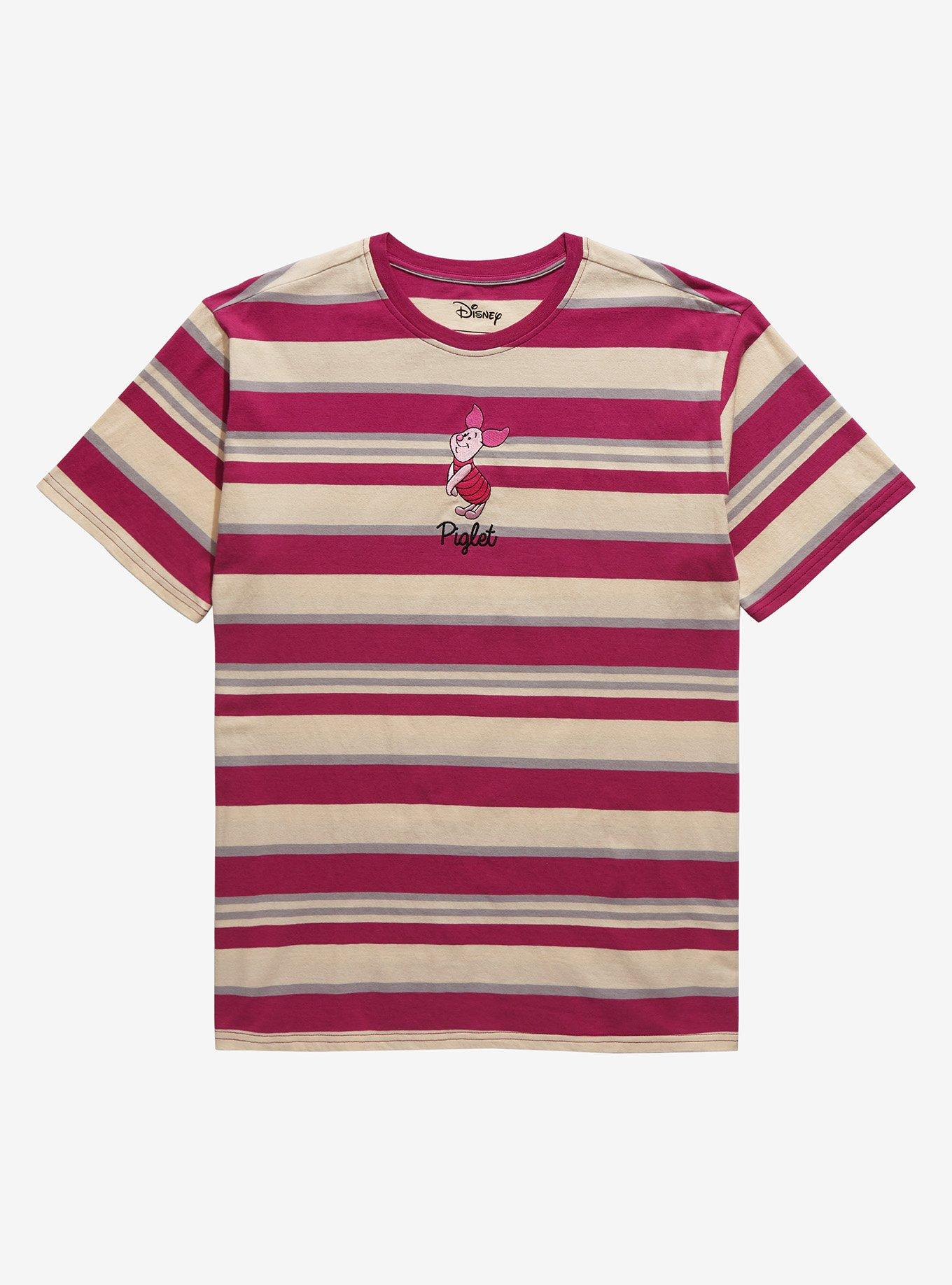 Our Universe Disney Winnie the Pooh Piglet Striped T-Shirt - BoxLunch ...