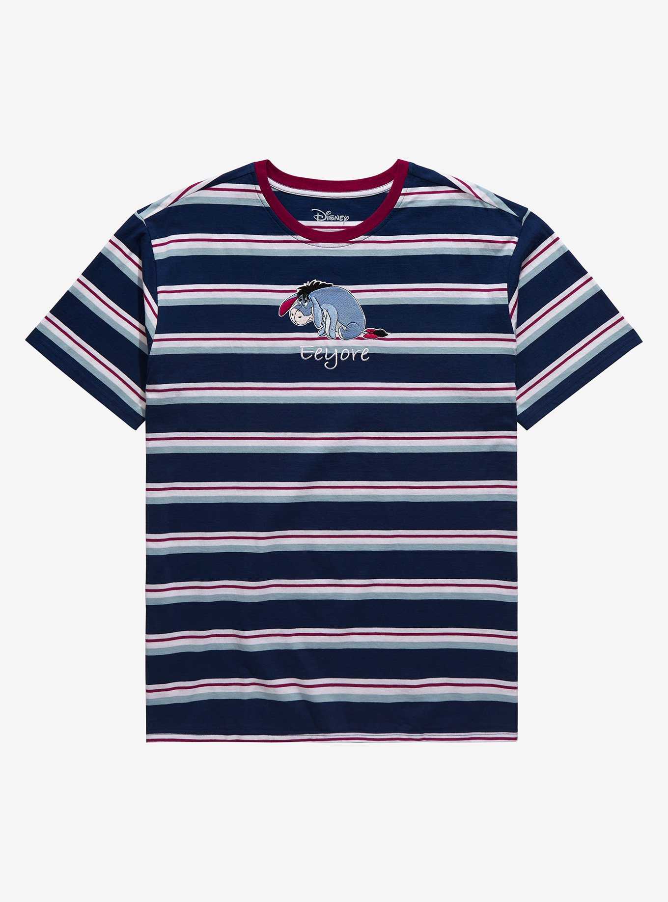 Our Universe Disney Winnie the Pooh Eeyore Striped T-Shirt - BoxLunch Exclusive, , hi-res