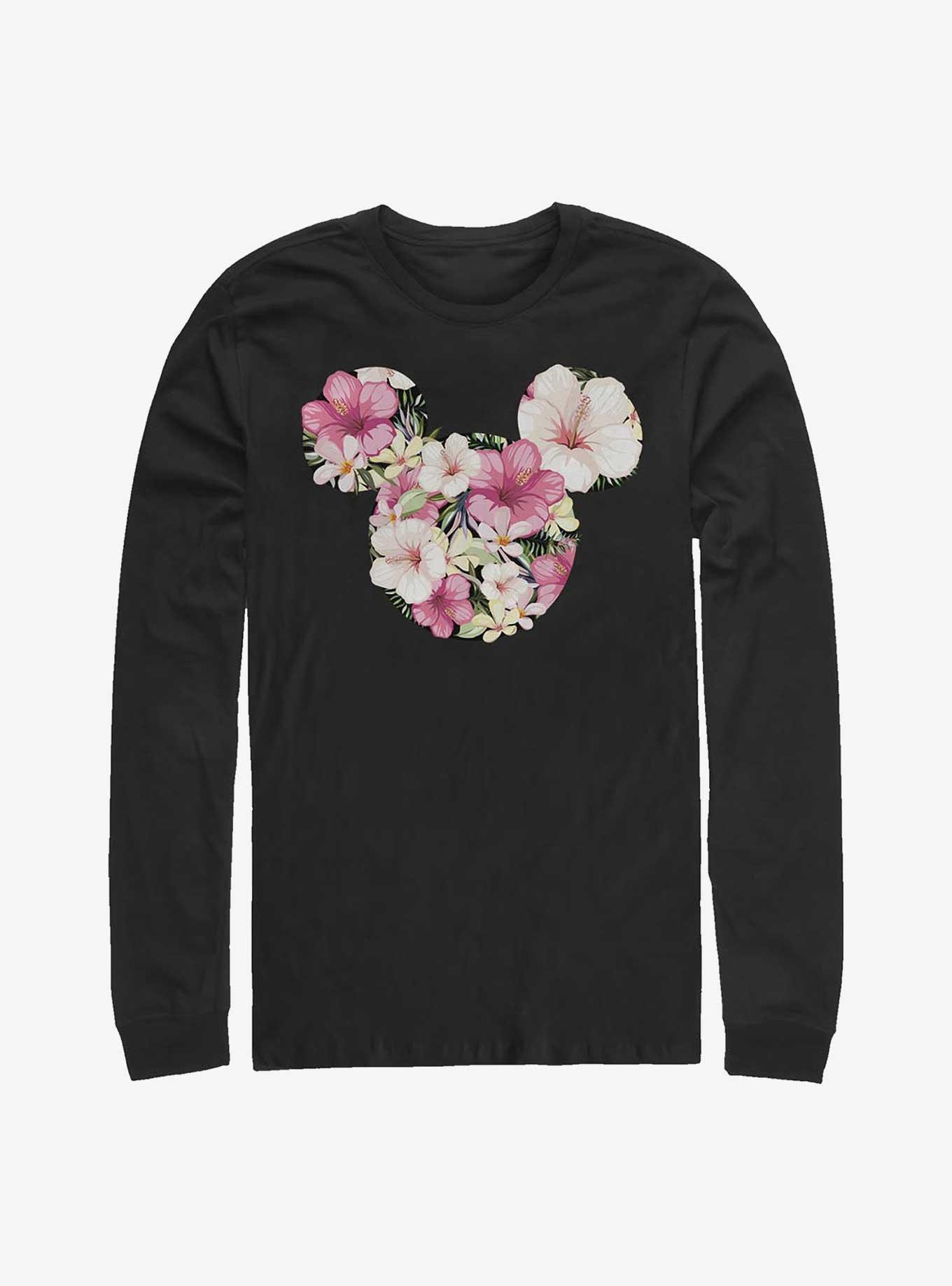 Disney Mickey Mouse Tropical Mouse Long-Sleeve T-Shirt