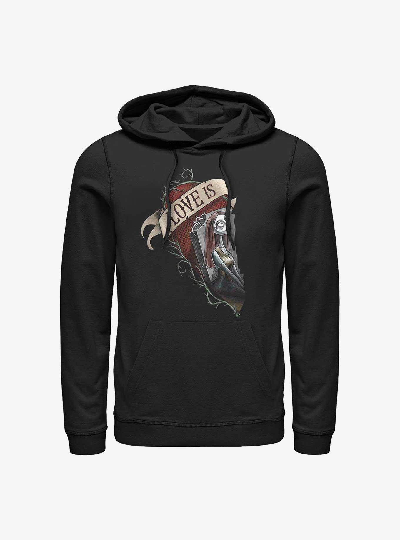 Disney The Nightmare Before Christmas Sally Loves Hoodie, BLACK, hi-res