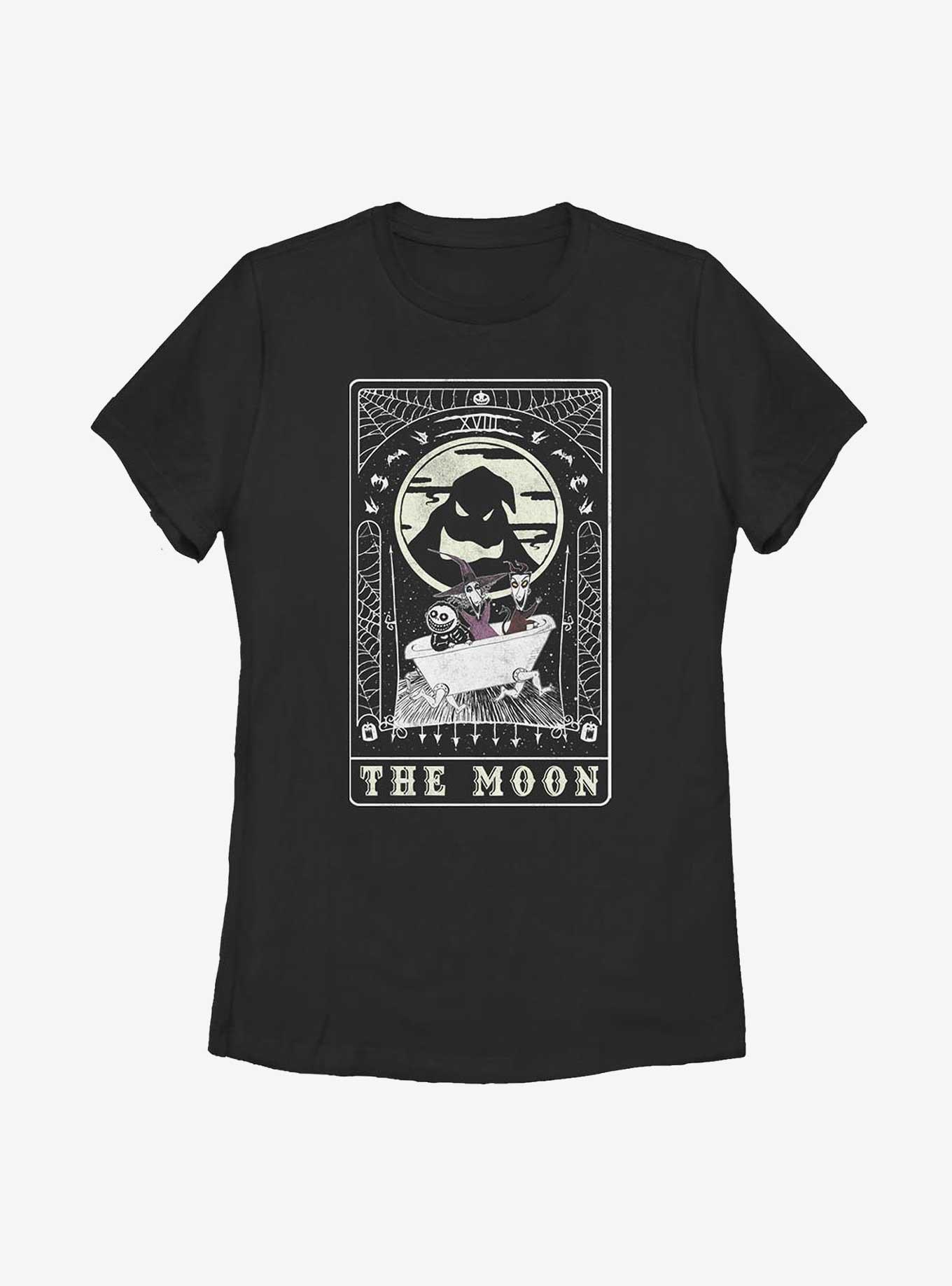 Disney The Nightmare Before Christmas Tarot Card The Moon Womens T-Shirt, , hi-res